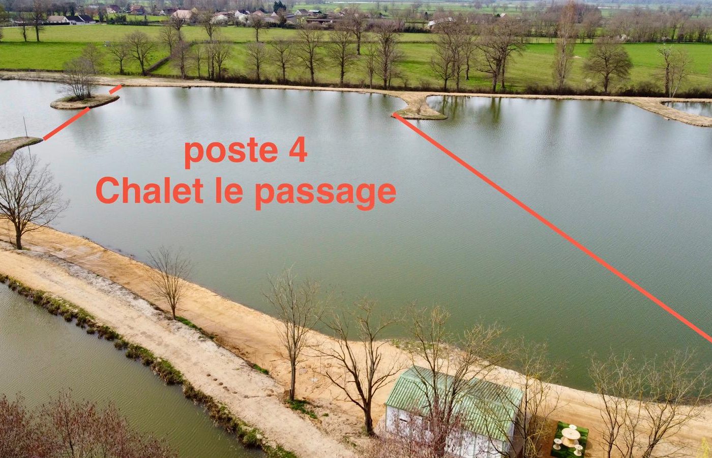 Poste 4 Le Passage Les Etangs du Brionnais Pêche à la Carpe Specimen no kill Saône-et-Loire 71 (13)